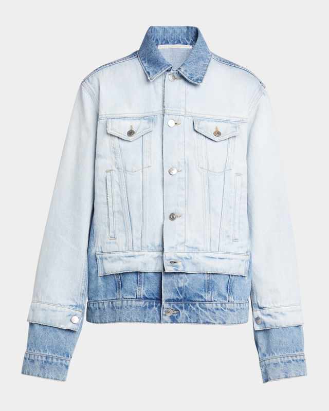 Mixed Denim Jacket